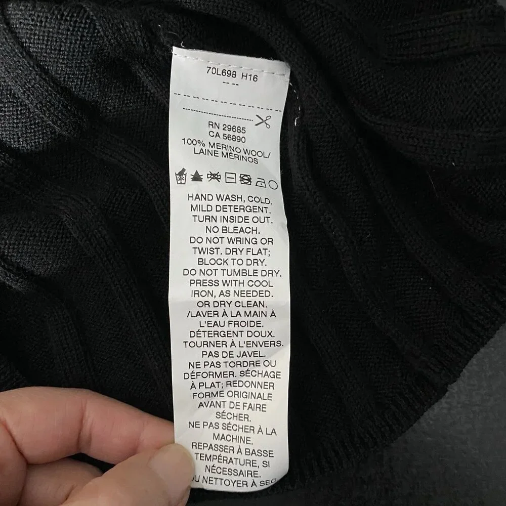 Pendleton 100% Merino Wool Sweater Womens S Long Sleeve Ribbed Lightweight Tunic - Picture 9 of 13